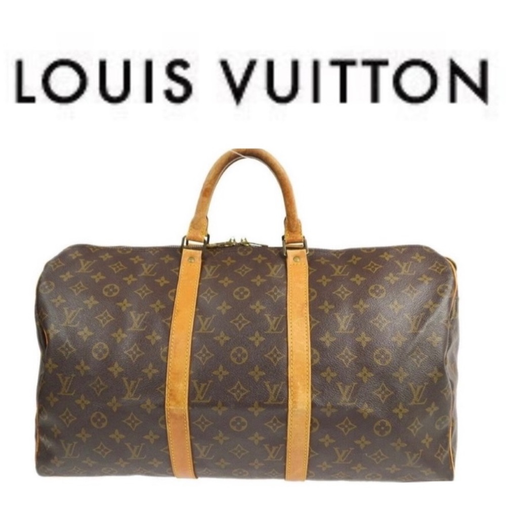 💯 Louis Vuitton | Travel Brag Keepall 50 Monogram